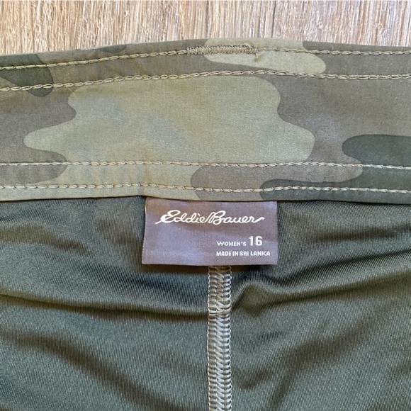 Eddie Bauer Women's Adventurer 2.0 Skort Skirt Camo Print - Size 16 - Picture 5 of 7